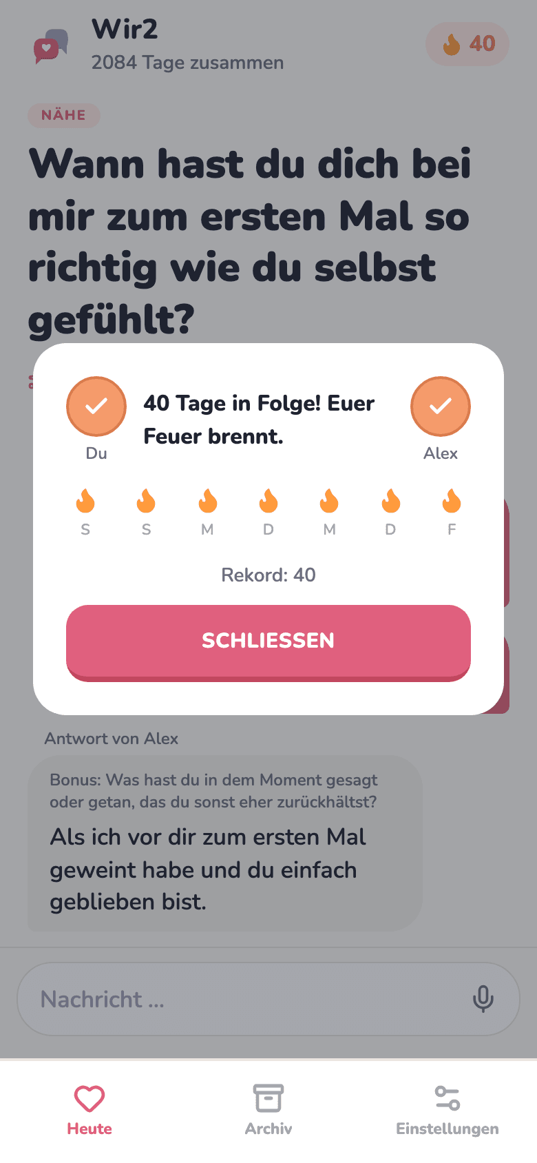 Die gemeinsame Serie