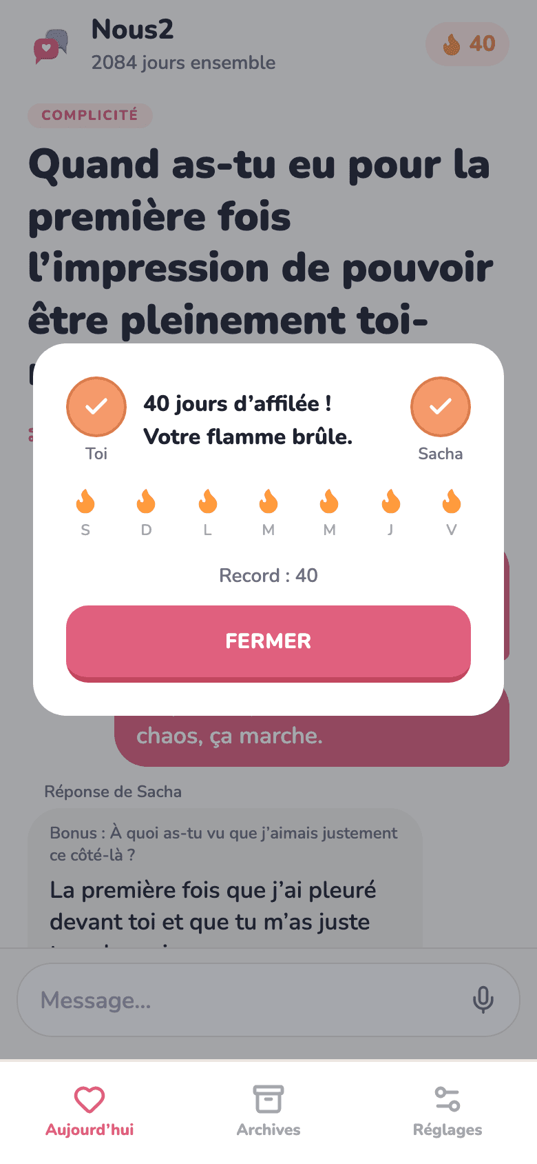 Votre série à deux